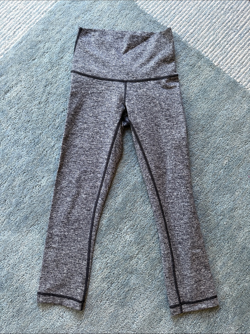 lululemon athletica Gray Heather High-Rise Leggings